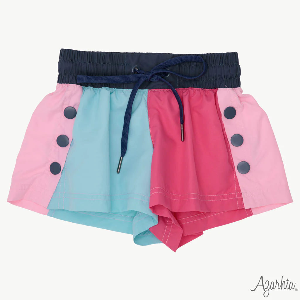 Color Block Shorts