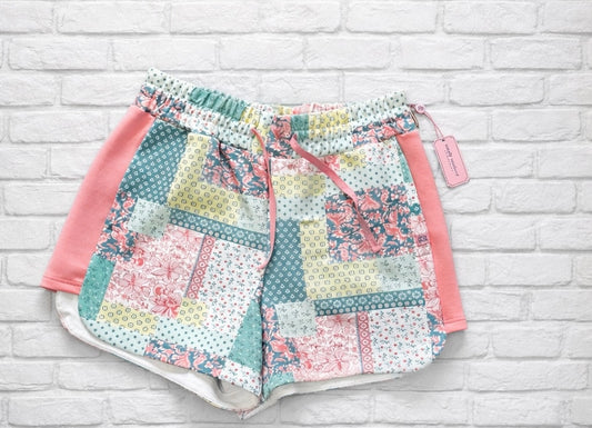 Quilted Pattern Shorts