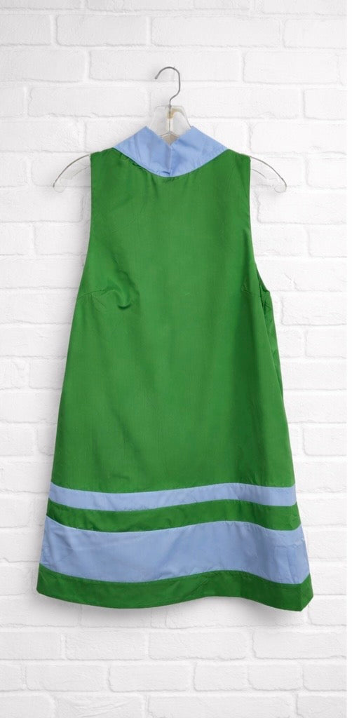 D30534 SHORT DRESS WITH BOW NECK