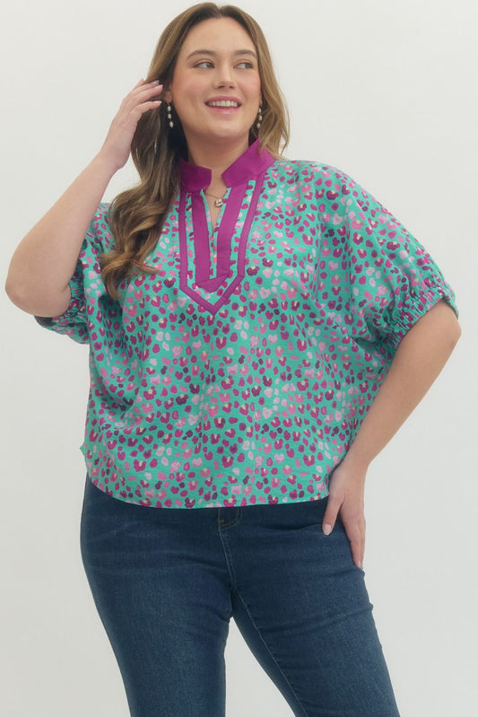 T29529P Paisley Top Plus