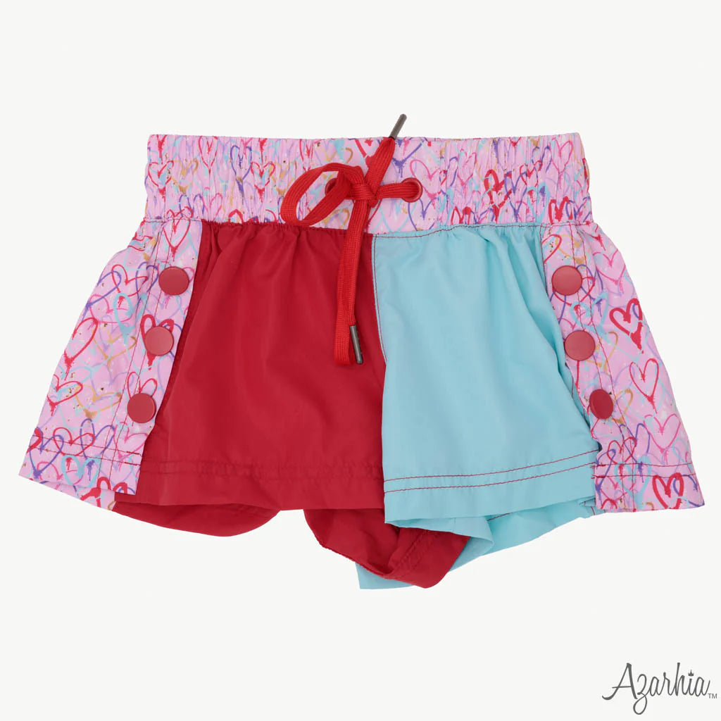 Color Block Shorts