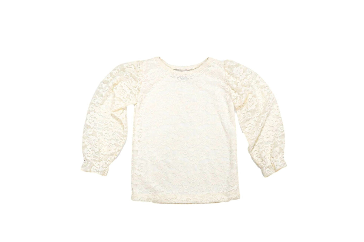 Puffy Lace Top