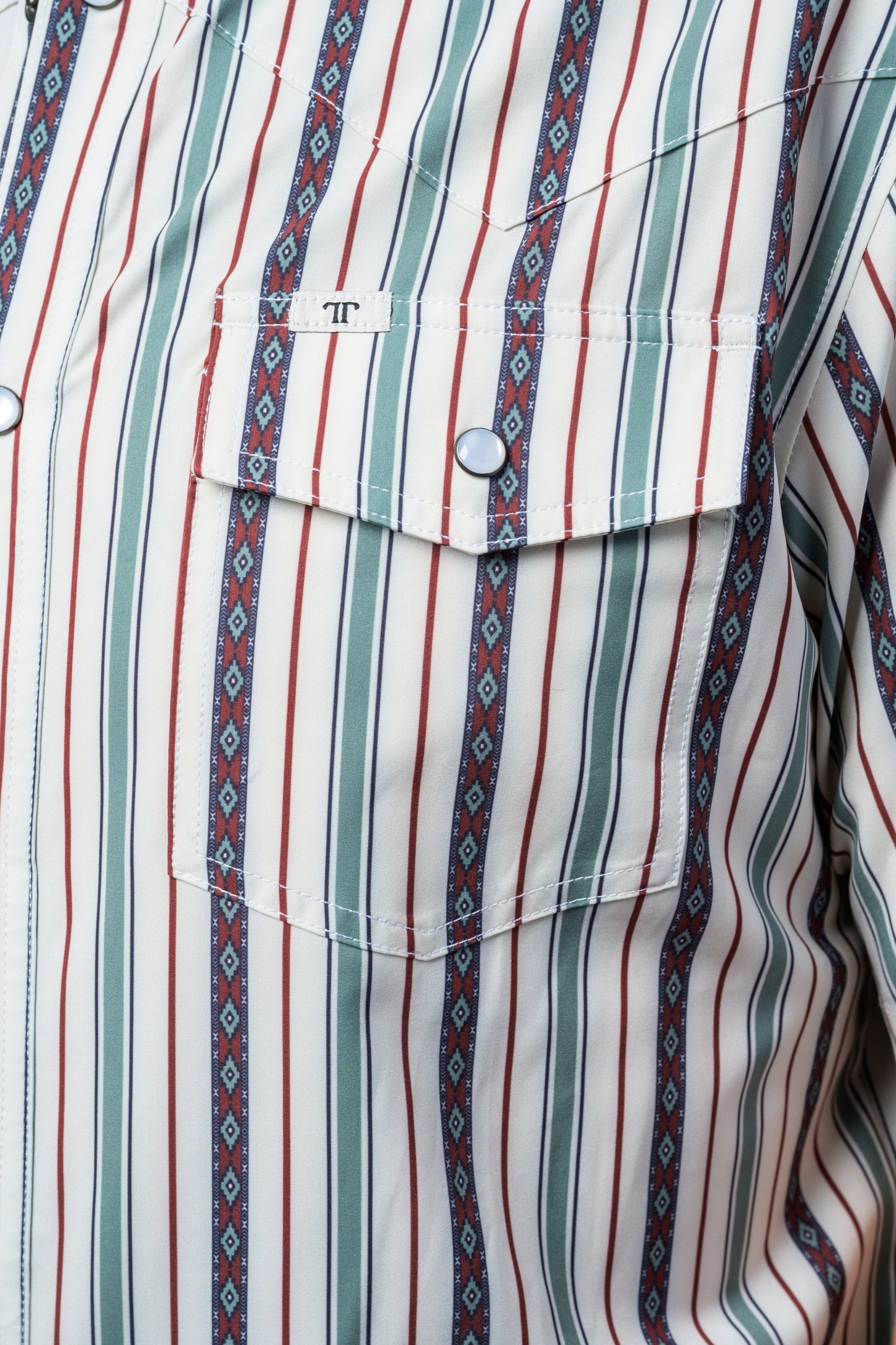 ED SHORT SLEEVE SNAP-GREEN
